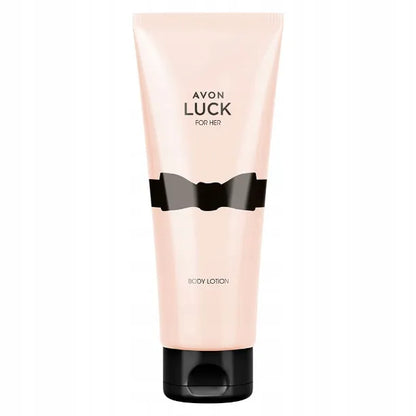 AVON moteriškas rinkinys LUCK 2 viename: parfumuotasis vanduo 50 ml ir kūno balzamas 125 ml