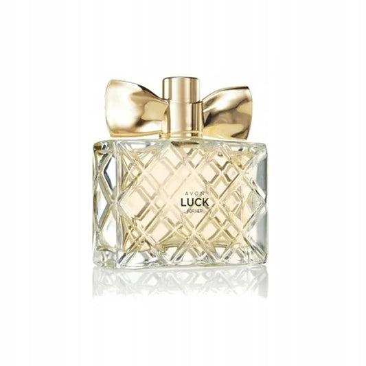 AVON moteriškas rinkinys LUCK 2 viename: parfumuotasis vanduo 50 ml ir kūno balzamas 125 ml