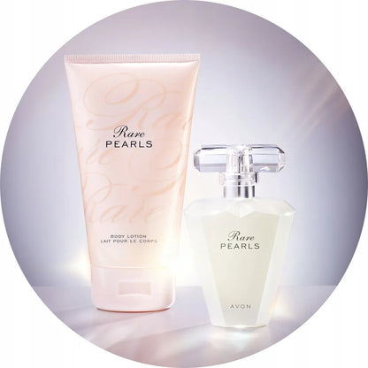 AVON RARE PEARLS moteriškas rinkinys: parfumuotas vanduo 50 ml ir kūno losjonas 125 ml