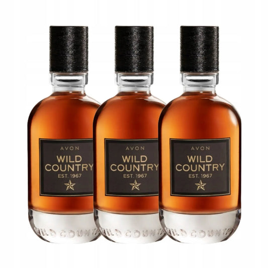 Avon „Wild Country“ vyriško tualetinio vandens rinkinys, 3 × 75 ml