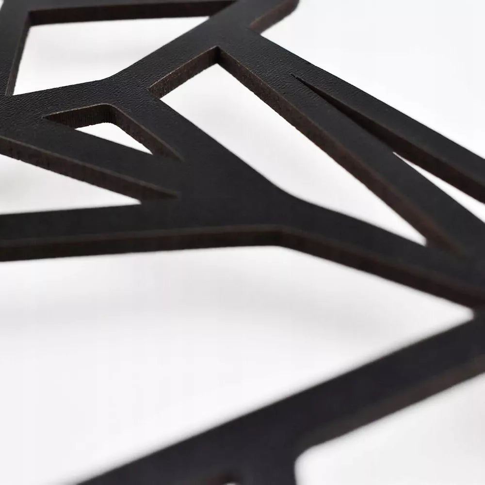 Ažūrinė Mėnulio fazių dekoracija, 3D sienų paveikslas-panelė, 180 x 35 cm