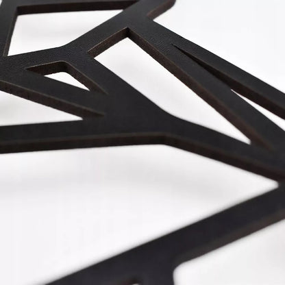 Ažūrinė Mėnulio fazių dekoracija, 3D sienų paveikslas-panelė, 180 x 35 cm