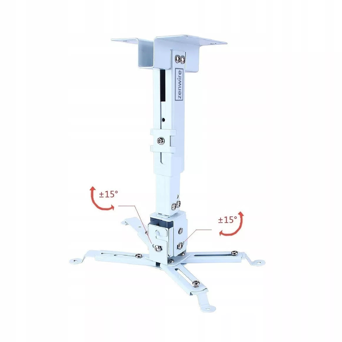 Zenwire 4in1 Projektoriaus Laikiklis Pakaba, Lubinis, Sieninis Laikiklis, Iki 25 kg