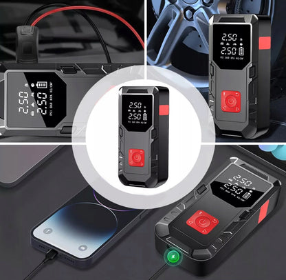 Užkurimo įrenginys "Jump Starter Booster" pakrovėjas starteris "Powerbank"