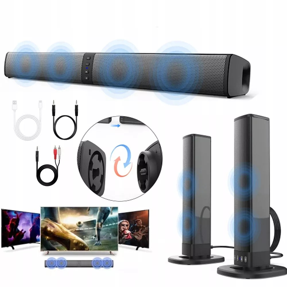 Galingos Bluetooth kolonėlės – su USB, namų kinas