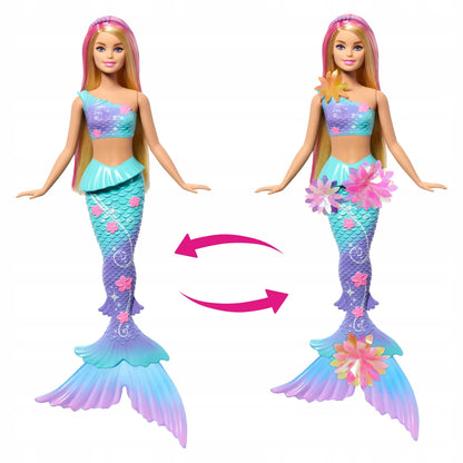 „Barbie Dreamtopia“ undinė blondinė su žydinčiomis gėlėmis JDM72