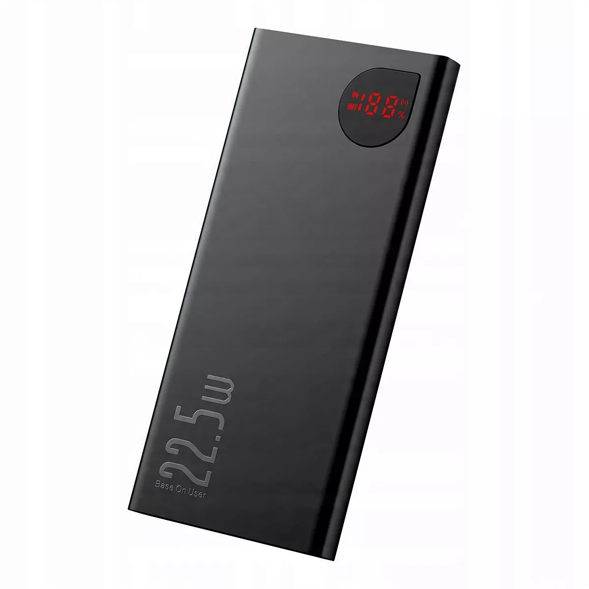 Baseus 10000mAh 22.5W nešiojamas įkroviklis (powerbank) – greitas įkrovimas, USB, USB-C, Lightning, Micro