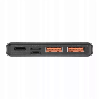 Baseus 10000mAh 22.5W nešiojamas įkroviklis (powerbank) – greitas įkrovimas, USB, USB-C, Lightning, Micro