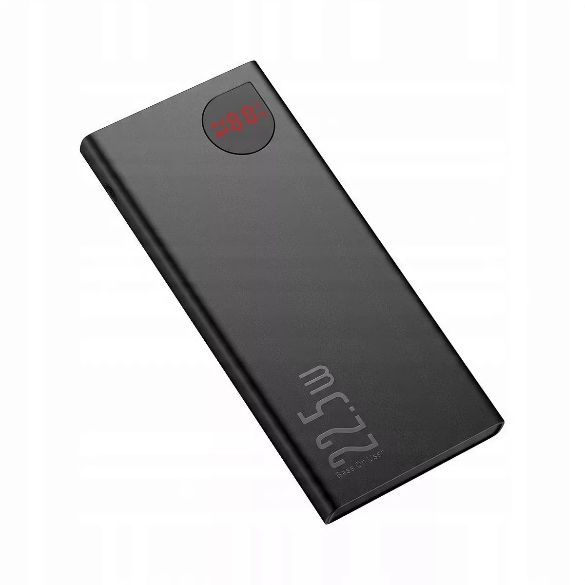 Baseus 10000mAh 22.5W nešiojamas įkroviklis (powerbank) – greitas įkrovimas, USB, USB-C, Lightning, Micro