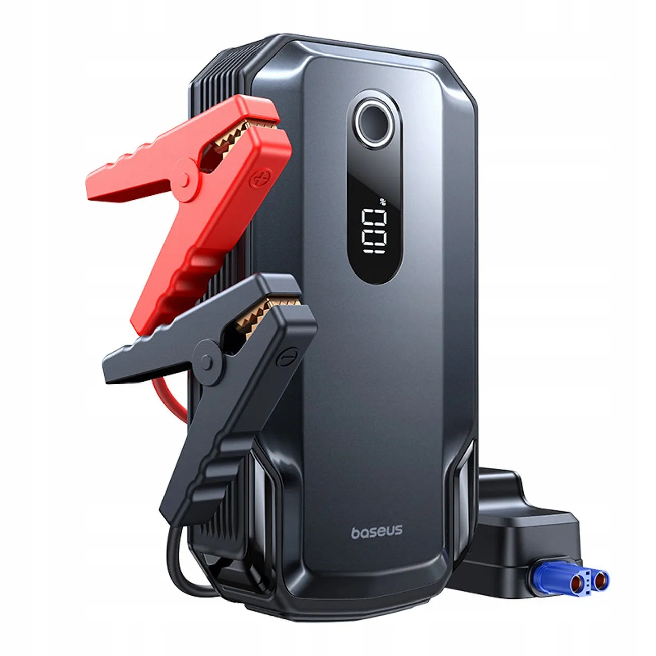 BASEUS automobilinis paleidiklis, 20000 mAh 12V 8000A, gnybtai, žibintuvėlis