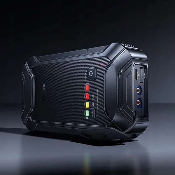 BASEUS automobilinis paleidimo įrenginys Jump Starter 12000mAh + gnybtai 12V