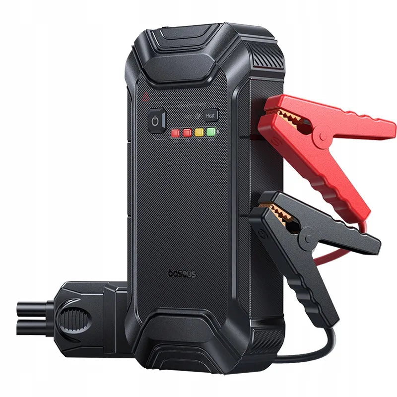 BASEUS automobilinis paleidimo įrenginys Jump Starter 12000mAh + gnybtai 12V