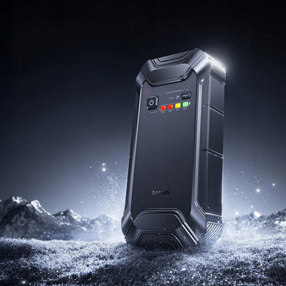 BASEUS automobilinis paleidimo įrenginys Jump Starter 12000mAh + gnybtai 12V