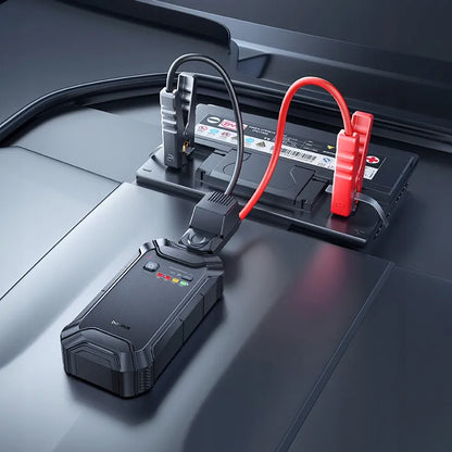 BASEUS automobilinis paleidimo įrenginys Jump Starter 12000mAh + gnybtai 12V