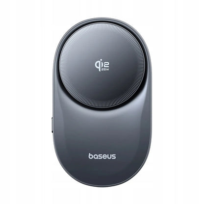 BASEUS automobilinis telefono laikiklis su Qi2.2 25W belaidžiu įkrovikliu