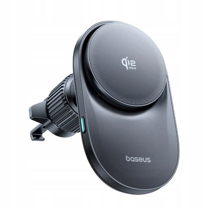 BASEUS automobilinis telefono laikiklis su Qi2.2 25W belaidžiu įkrovikliu