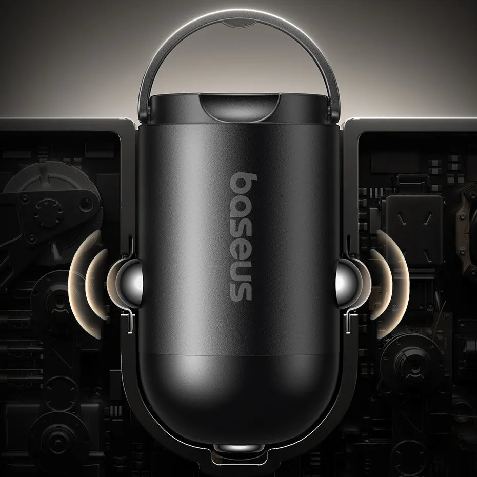 BASEUS automobilinis USB-C įkroviklis 45W PD QC greitasis įkrovimas telefonui