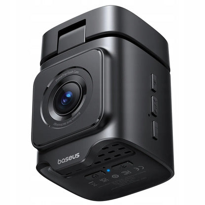 BASEUS automobilinis vaizdo registratorius, priekinė ir galinė kamera 3K 1080p, GPS, programėlė