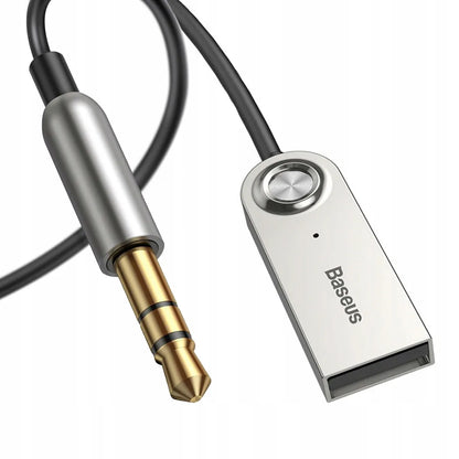 BASEUS Bluetooth AUX imtuvas automobiliui su mikrofonu, adapteris