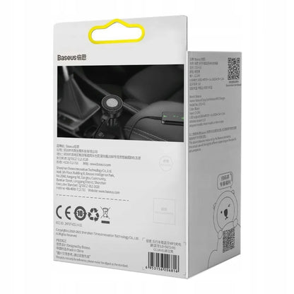 BASEUS Bluetooth FM siųstuvas, USB AUX MP3 automobilinis įkroviklis su LED, 2x USB