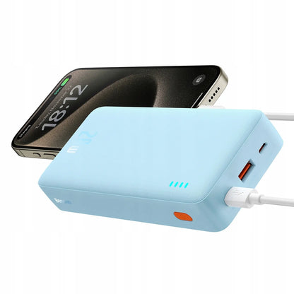 BASEUS Galingas išorinis akumuliatorius 20000 mAh 20W USB USB-C kelioninis + laidas
