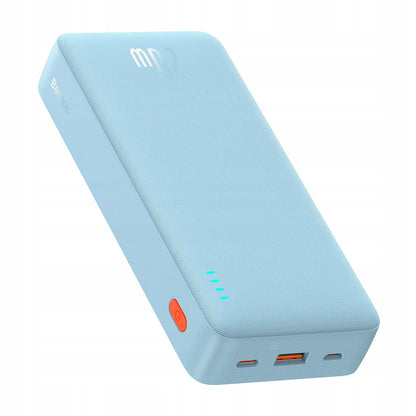 BASEUS Galingas išorinis akumuliatorius 20000 mAh 20W USB USB-C kelioninis + laidas