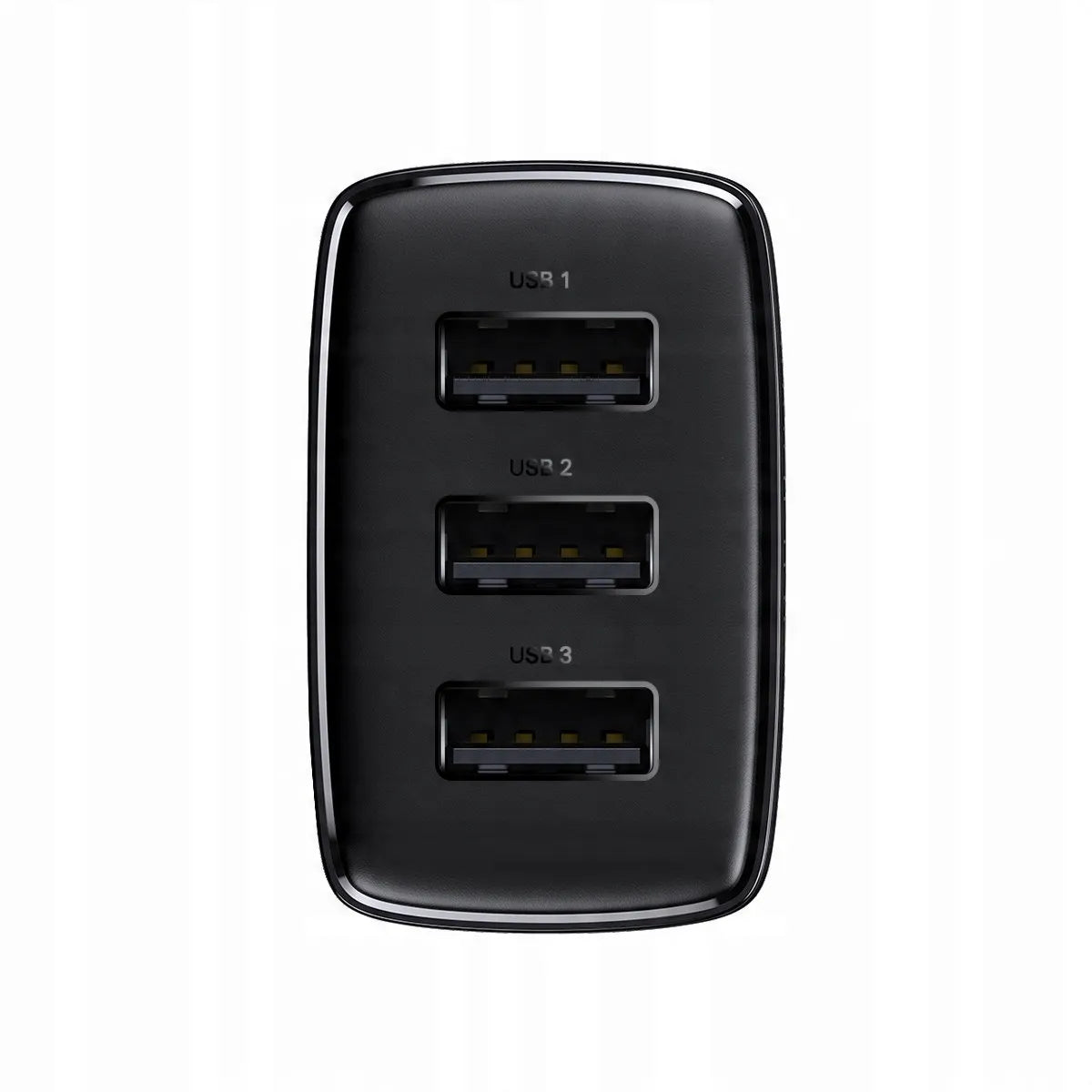 BASEUS greitasis telefono ir planšetės įkroviklis, 3 × USB, 17 W, 3,4 A, maitinimo adapteris, skirtas Qi