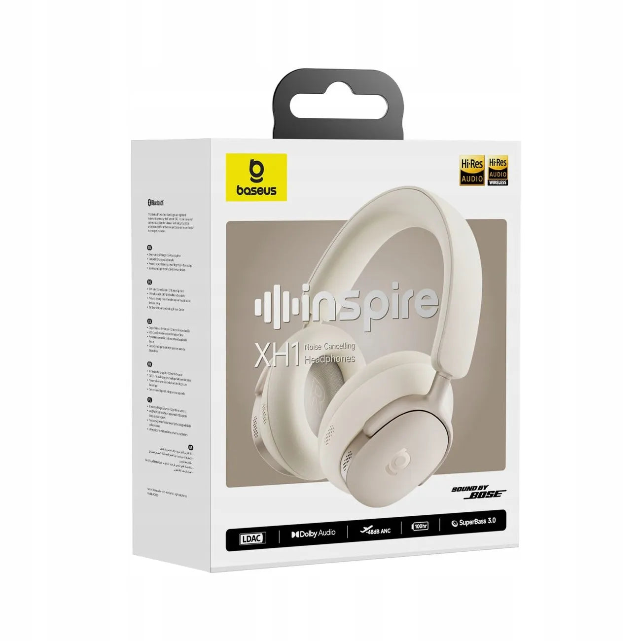 BASEUS Inspire XH1 belaidės ausinės su Bose garsu, ANC ir Dolby Audio
