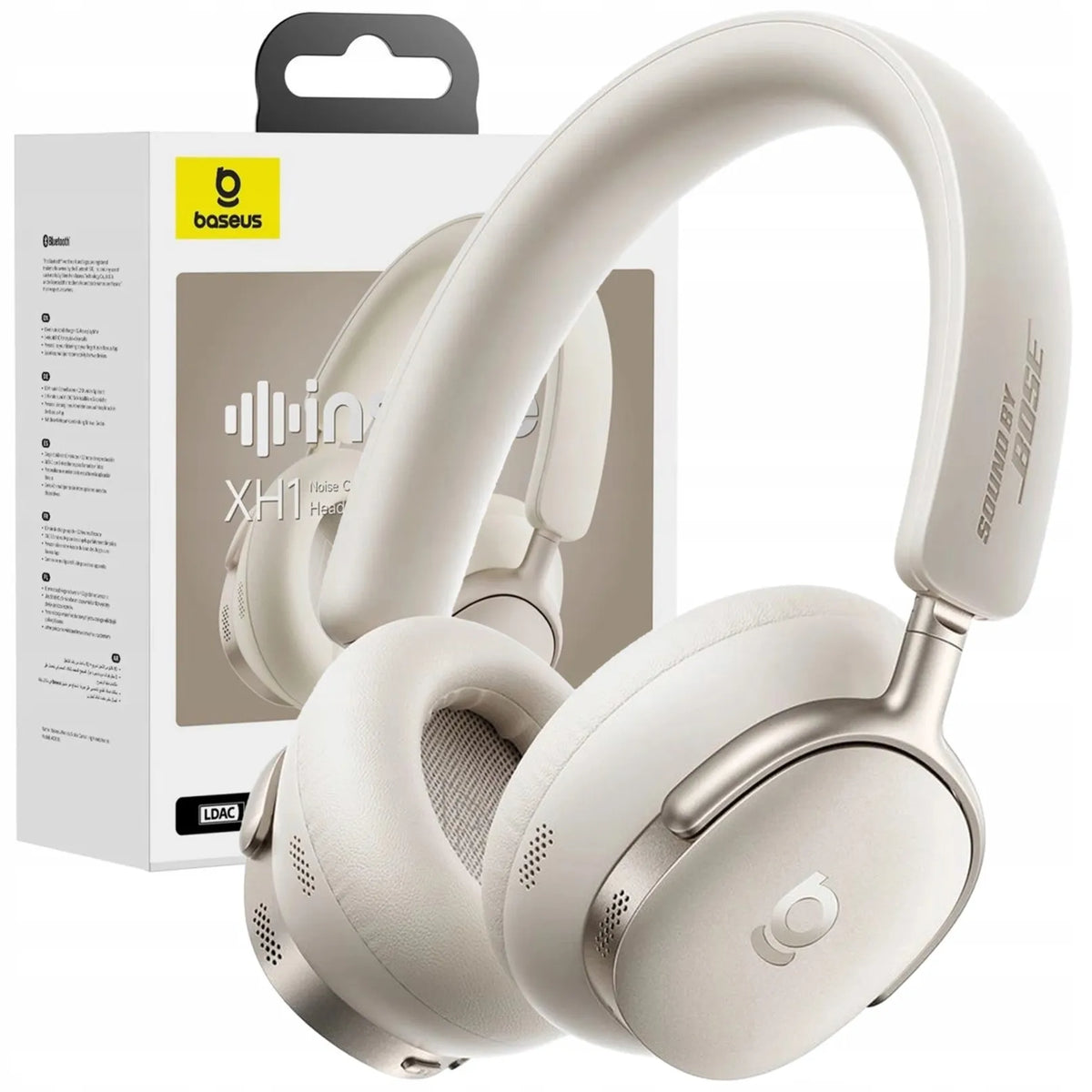 BASEUS Inspire XH1 belaidės ausinės su Bose garsu, ANC ir Dolby Audio