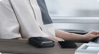 BASEUS išorinė baterija „Jump Starter“ automobilio užvedimui su žibintuvėliu 10000mAh + laidai