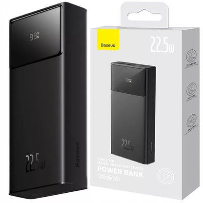 BASEUS išorinė baterija (power bank) 20000mAh 22.5W su greitu įkrovimu