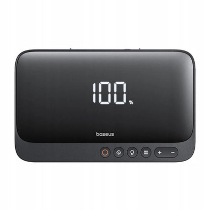BASEUS JUMP STARTER 600A automobilio užvedimo įrenginys, powerbankas 6000 mAh, kompresorius