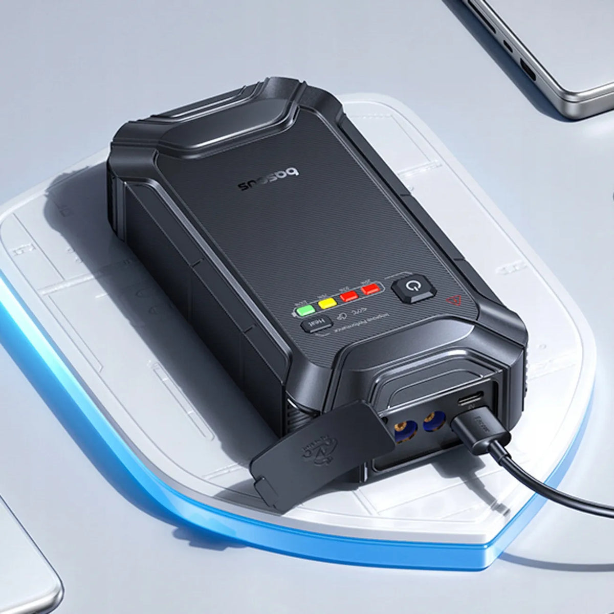 BASEUS PrimeTrip VJ1 12 000 mAh, 5000 A, IP55 paleidimo įrenginys