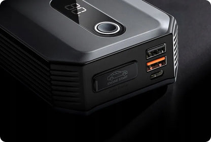 BASEUS Super Energy Max automobilio užvedimo įrenginys ir išorinė baterija, 20 000 mAh, su žibintuvėliu, C0120500