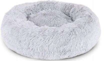 BB-Shop Shaggy pliušinė gultas šunims ir katėms, 80 cm – patogus ir neslystantis
