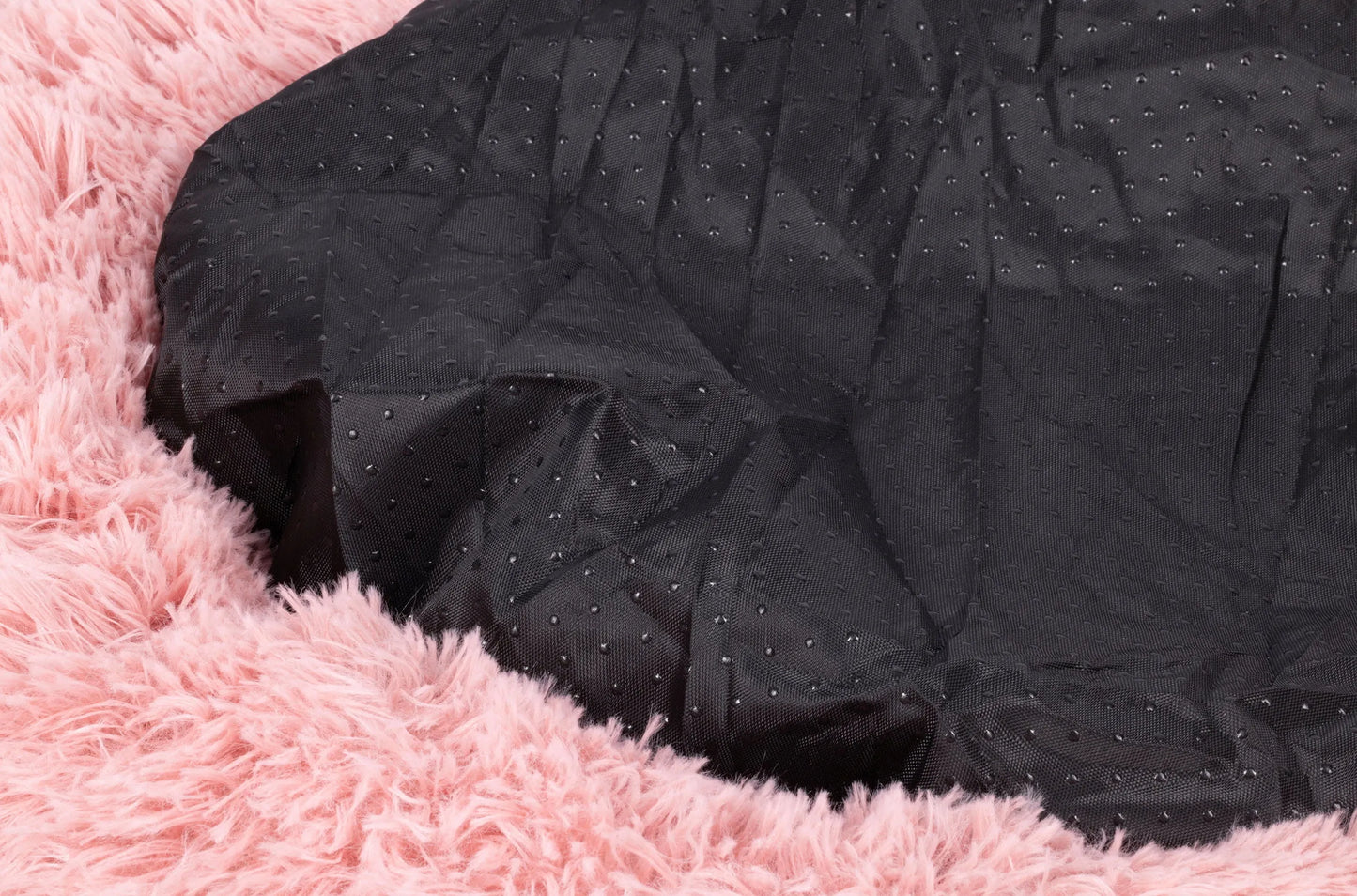 BB-Shop Shaggy pliušinė gulto vieta šunims ir katėms 80 cm – rožinė