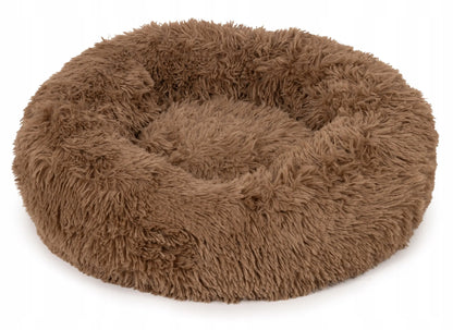 BB-Shop Shaggy pliušinė guolių vieta šunims ir katėms, 60 cm – minkšta ir neslystanti