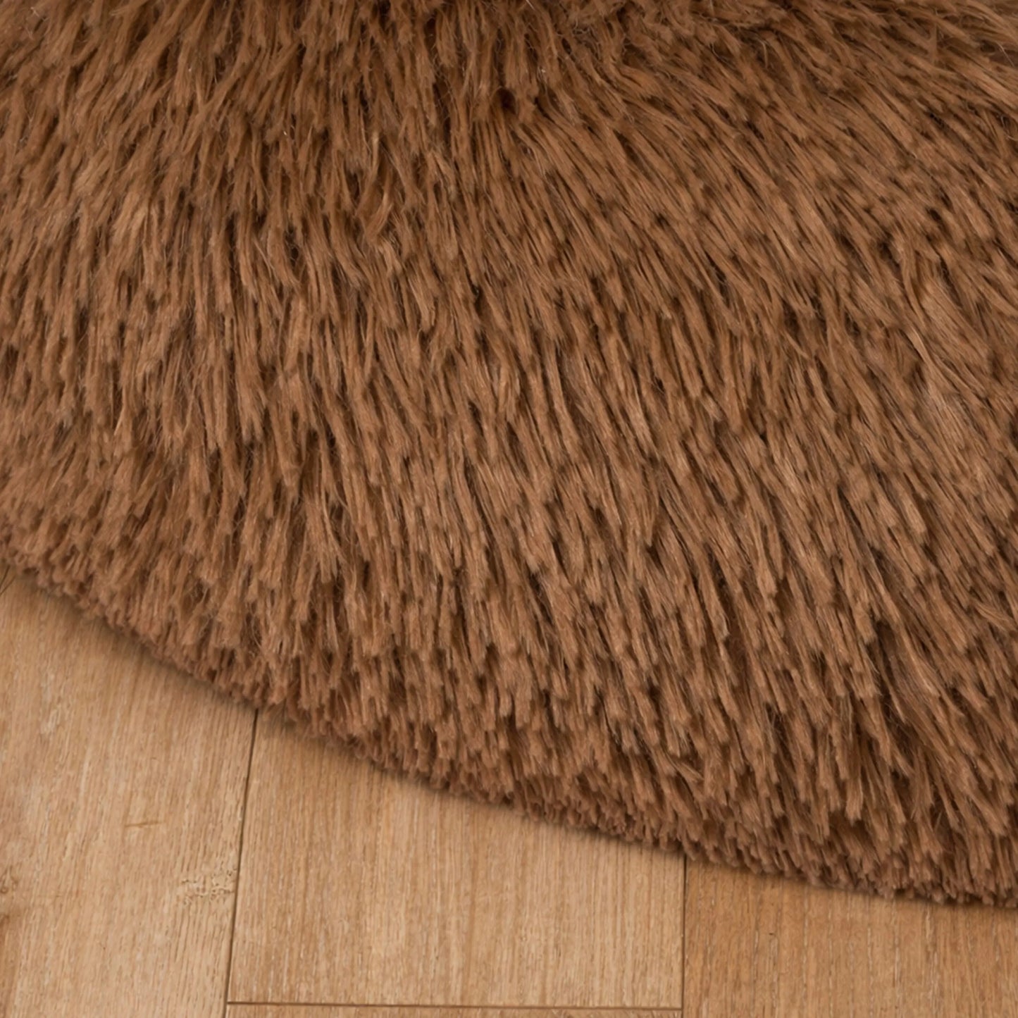 BB-Shop Shaggy pliušinė guolių vieta šunims ir katėms, 60 cm – minkšta ir neslystanti