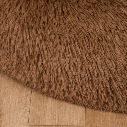 BB-Shop Shaggy pliušinė guolių vieta šunims ir katėms, 60 cm – minkšta ir neslystanti