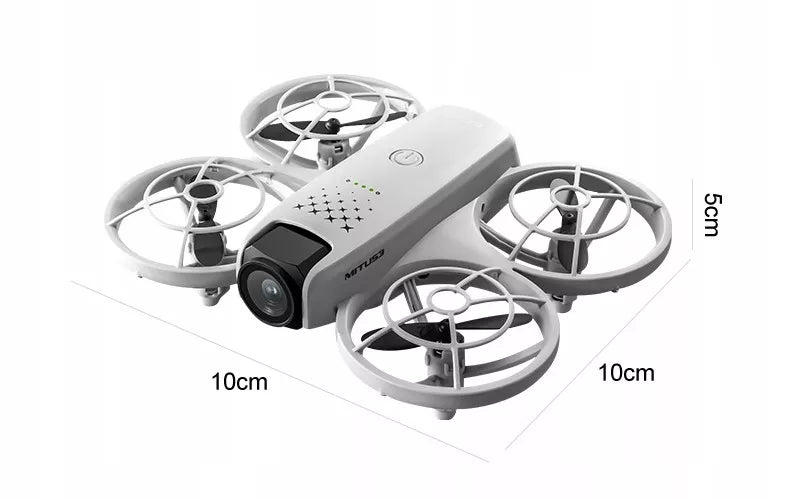 DRONŲ VALDIKLIS SU LCD 2 KAMEROMIS BEŠEPETĖLINIU VARIKLIU 125G WIFI 3x AKUMULIATORIAI ŽAISLAS