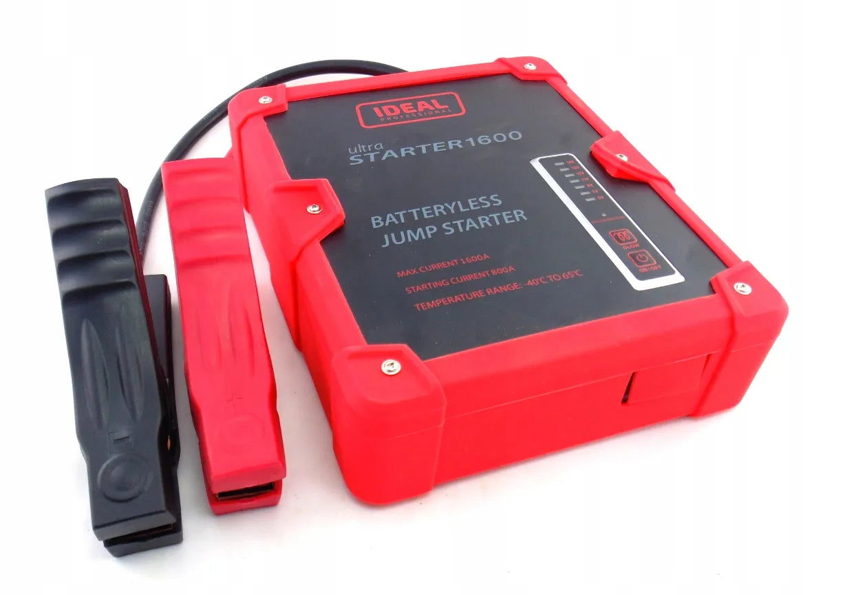 Bebateris pagalbinis užvedimo įrenginys Ideal UltraSTARTER 1600 12V