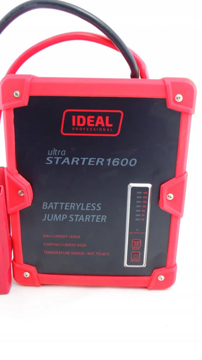 Bebateris pagalbinis užvedimo įrenginys Ideal UltraSTARTER 1600 12V