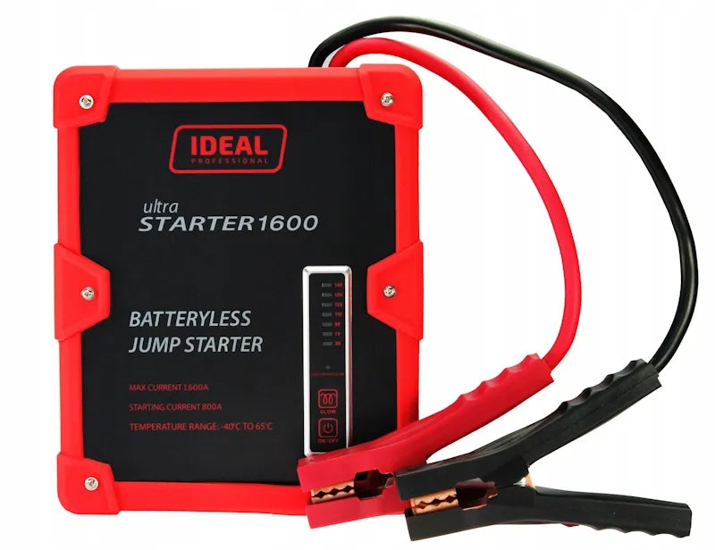 Bebateris pagalbinis užvedimo įrenginys Ideal UltraSTARTER 1600 12V
