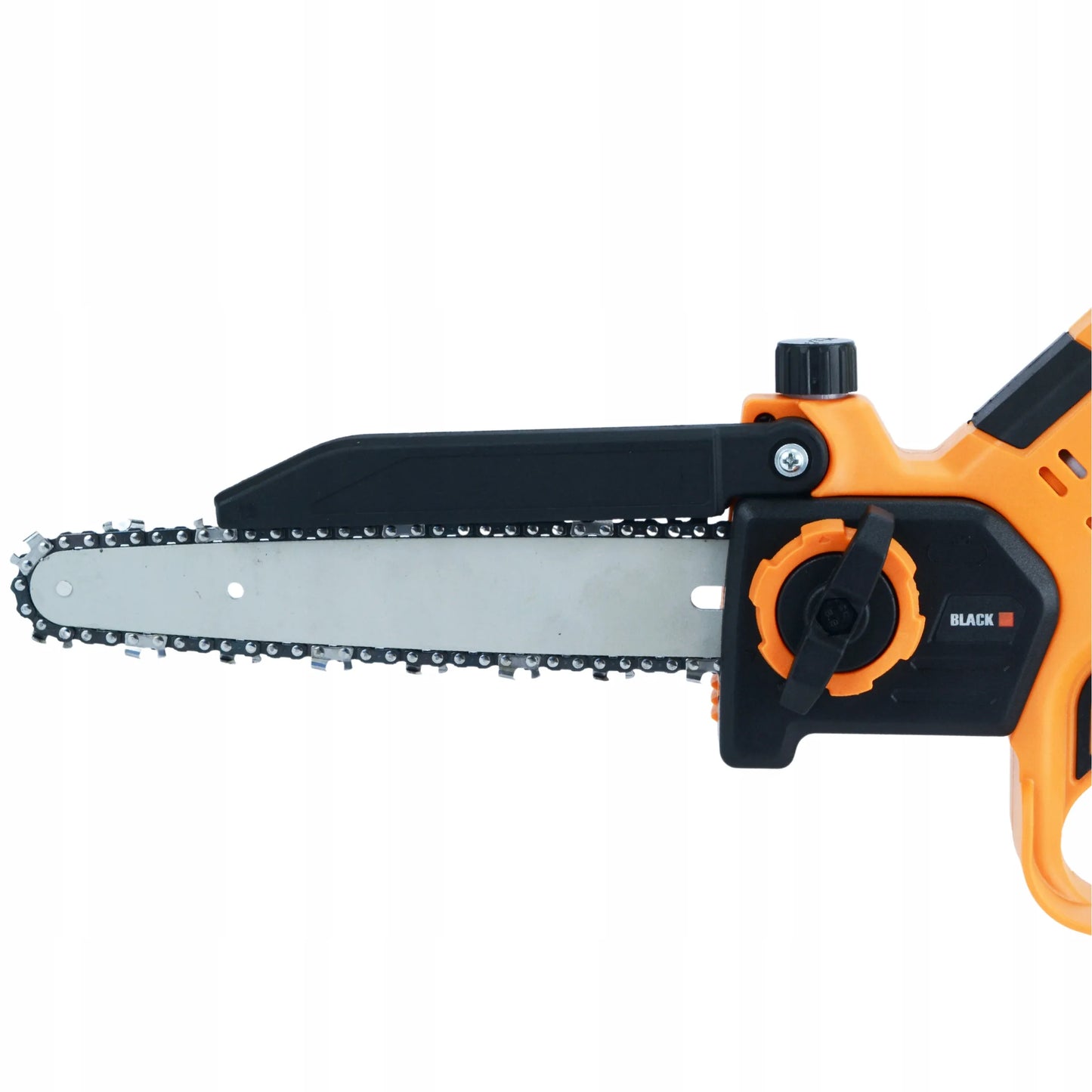 Belaidė grandininė pjūklas Black 20 cm, 21 V, 2 x 4 Ah su automatiniu tepimu