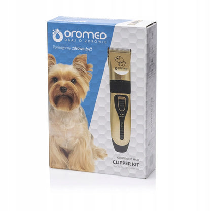Belaidė gyvūnų kirpimo mašinėlė Oromed ORO-PET CLIPPER USB rinkinys