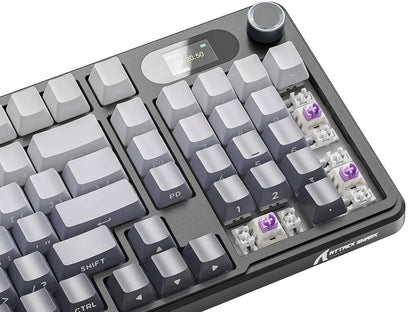 Belaidė mechaninė klaviatūra Attack Shark X98PRO su pilno dydžio išdėstymu