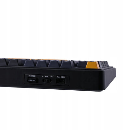Belaidė mechaninė žaidimų klaviatūra AULA F75 – Thunder Black Reaper