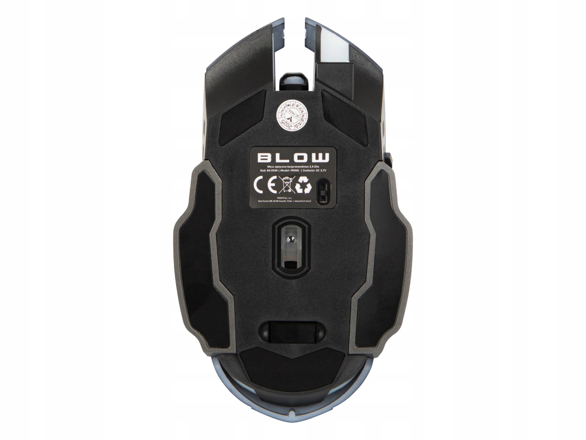 Belaidė optinė žaidimų pelė USB nešiojamajam kompiuteriui 2,4 GHz juoda