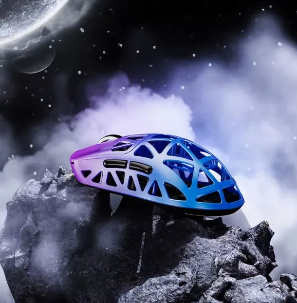 Belaidė pelė Attack Shark R2, 8K Hz, 42 000 DPI, violetinė
