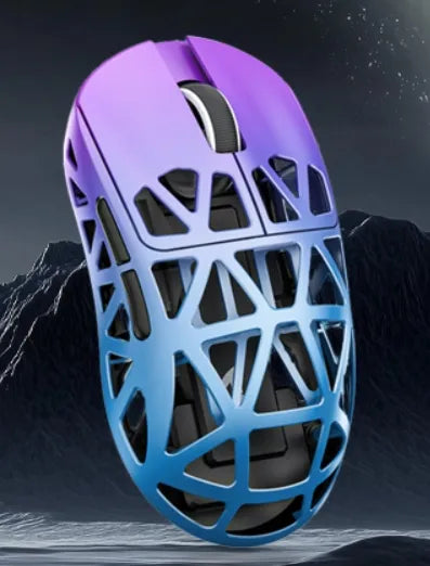 Belaidė pelė Attack Shark R2, 8K Hz, 42 000 DPI, violetinė